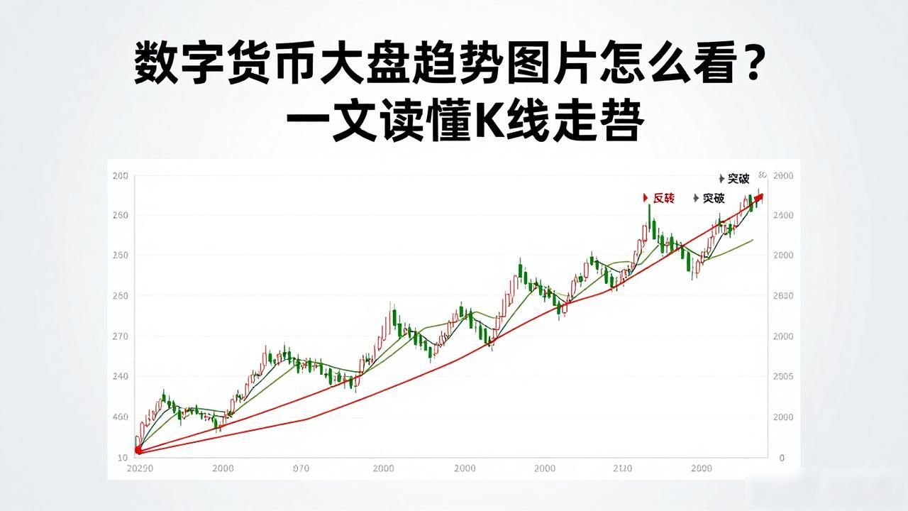 数字货币大盘趋势图片怎么看?一文读懂K线走势