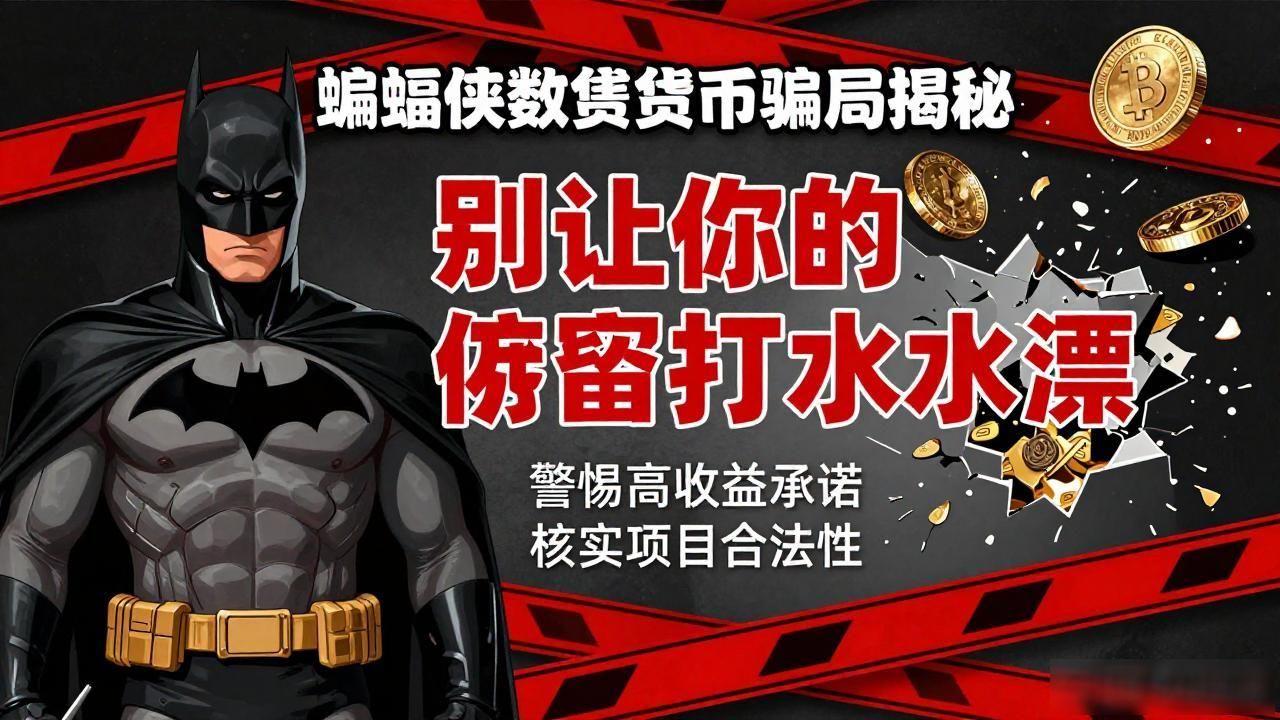 蝙蝠侠数字货币骗局揭秘:别让你的积蓄打水漂