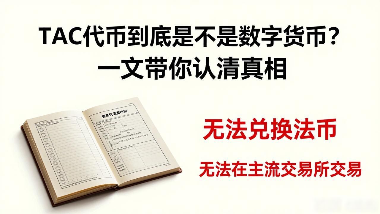 TAC代币到底是不是数字货币?一文带你认清真相
