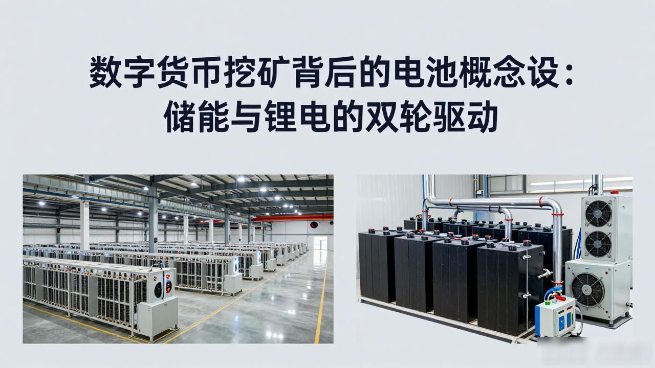 数字货币挖矿背后的电池概念股:储能与锂电的双轮驱动
