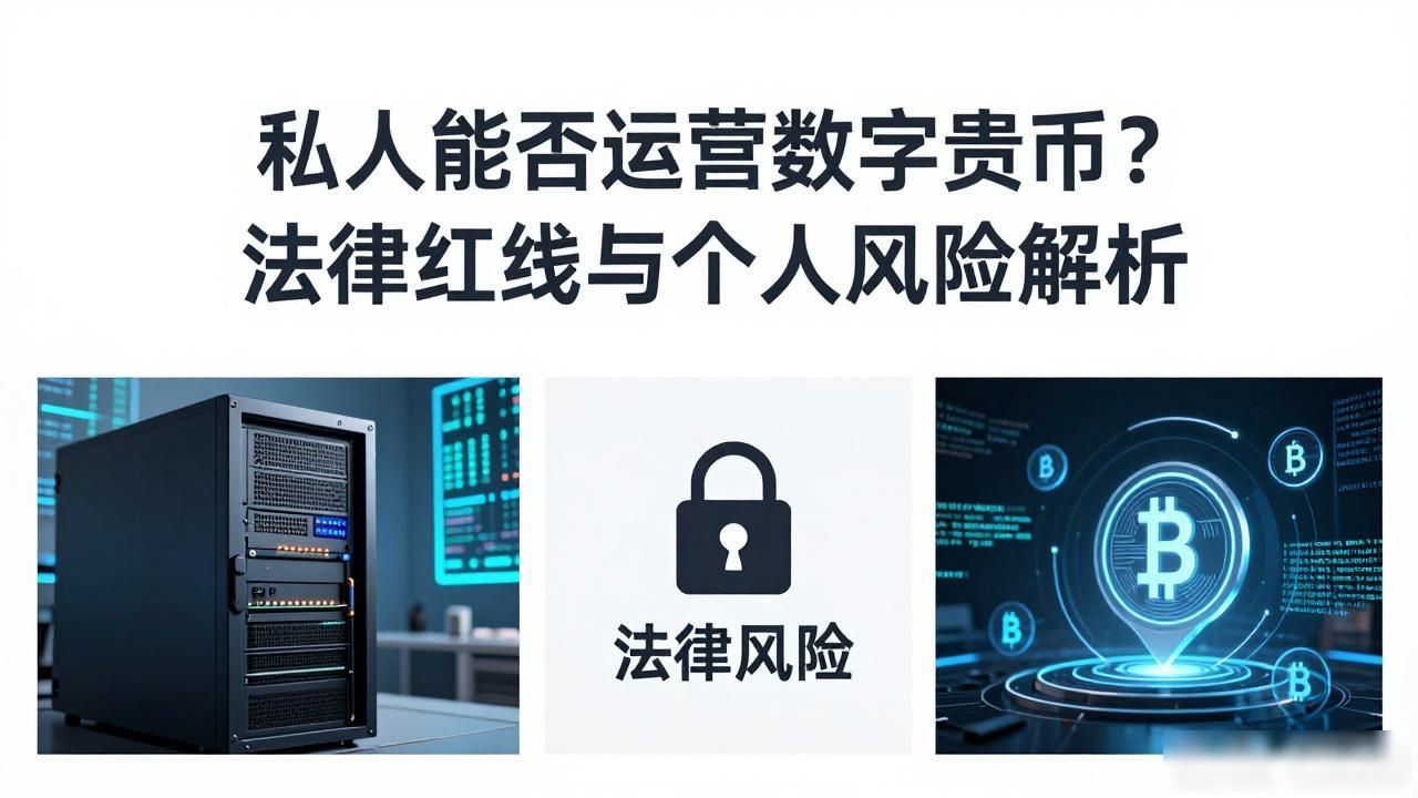 私人能否运营数字货币?法律红线与个人风险解析