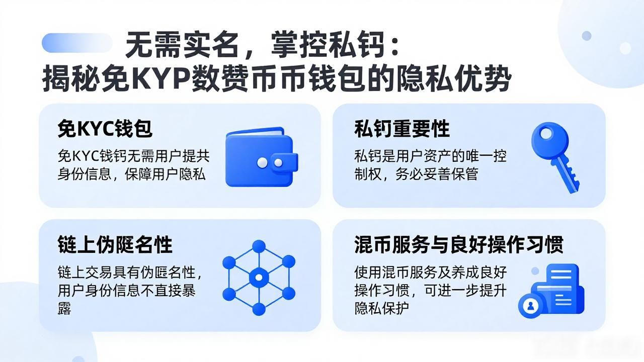 无需实名,掌控私钥:揭秘免KYC数字货币钱包的隐私优势