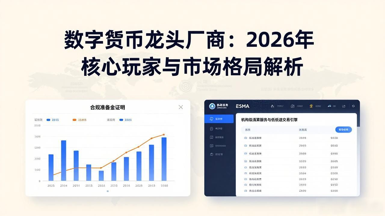 数字货币龙头厂商:2026年核心玩家与市场格局解析