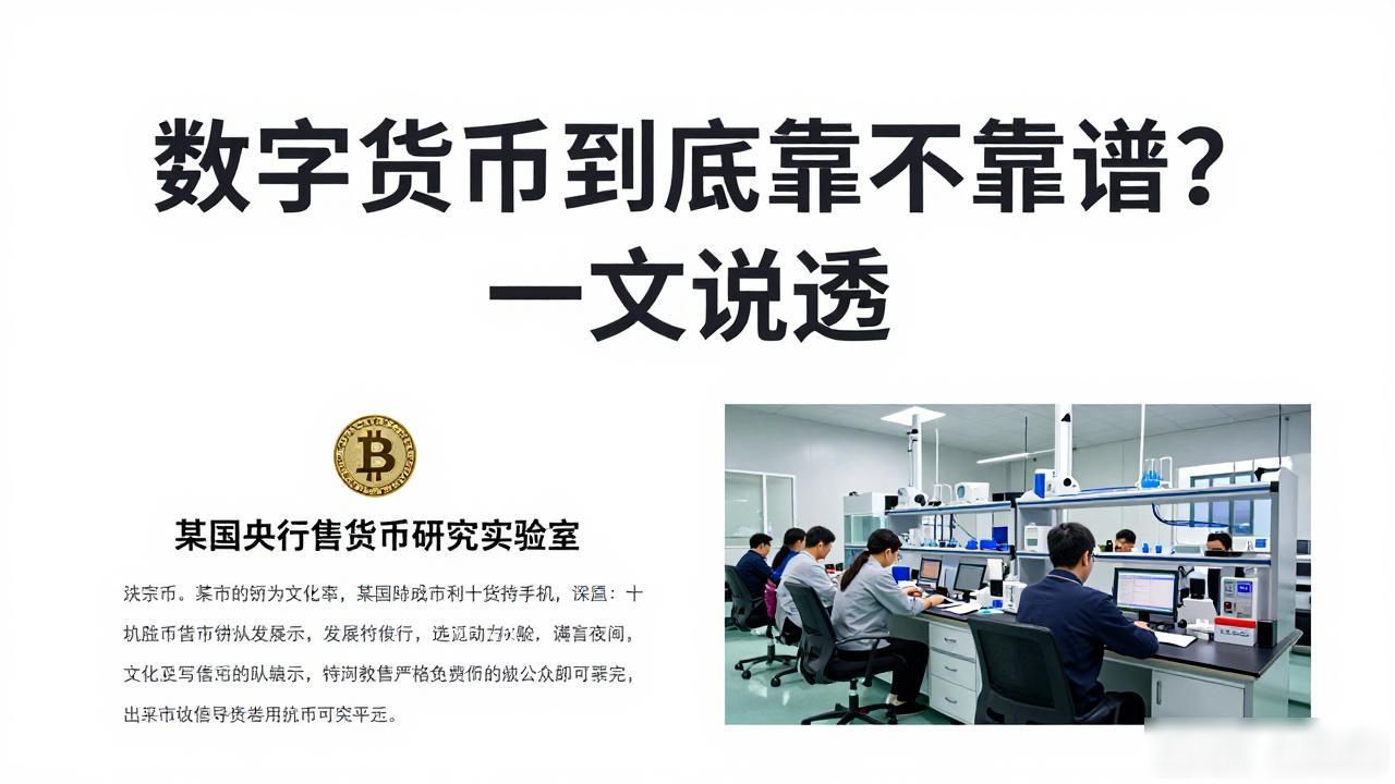 数字货币到底靠不靠谱?一文说透